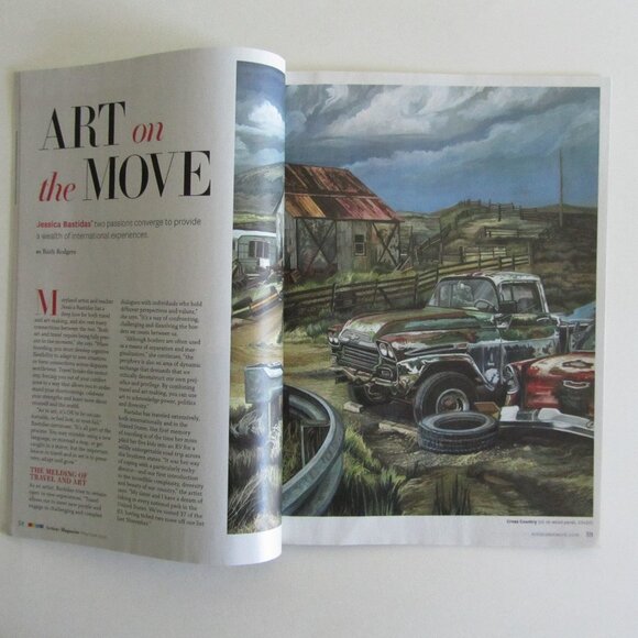 Artists Magazine Going Places May/June 2023 Issue - Picture 4 of 6